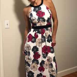 Floral maxi dress